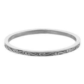 "Eternal Love" Vintage Sterling Silver Stacking Ring