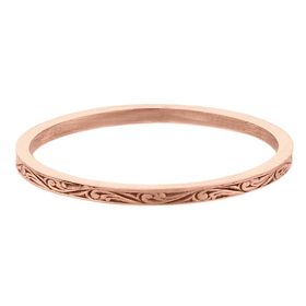 "Eternal Love" Vintage 14k Rose Gold Stacking Ring