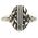 "Peace and Goodwill" Sterling Silver Whimsical Ring