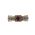 Die Struck 14k Rose Gold & Sterling Silver HUGO KOHL Ring Set with three Lab Sapphire Cabochons
