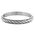 "Twisted Rope" Vintage Sterling Silver Stacking Ring